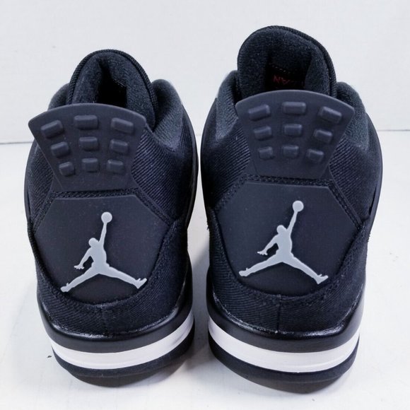 DH7138-006  Size 10 Jordan 4 Retro SE Black Canvas main image 4